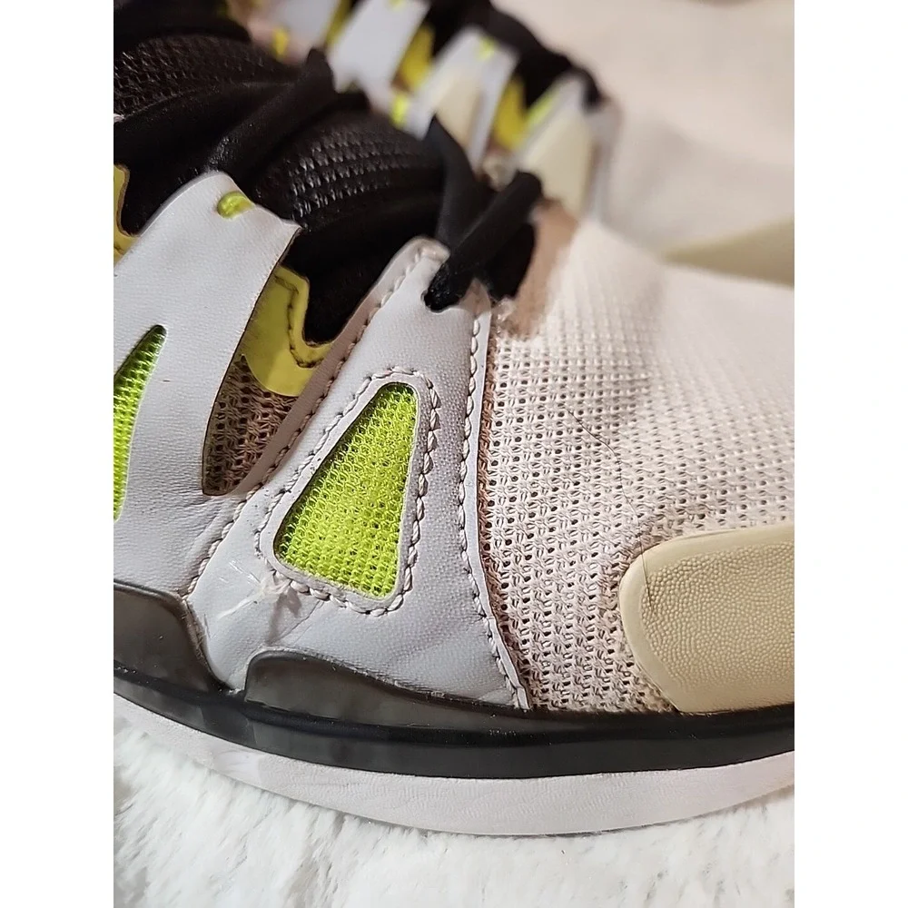 Nike‎ Zoom Vapor 9 Tour Platinum Volt Federline Tennis Shoes Sneakers Men's 11.5